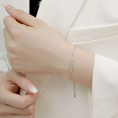 [Max Jewelry ]Elegant Wheat Leaves Shape Bracelet