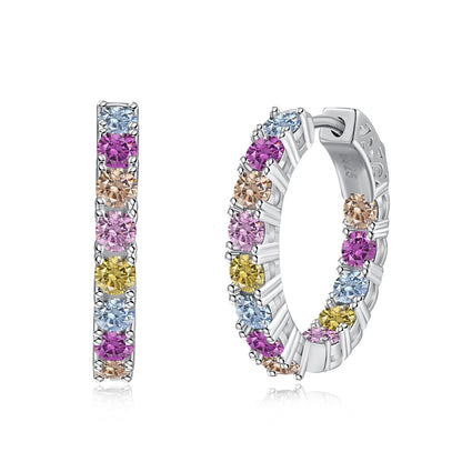 [Max Jewelry ]Unique Round Cut Daily Earrings