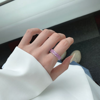 [Max Jewelry ]Sparkling Full Heart Ring