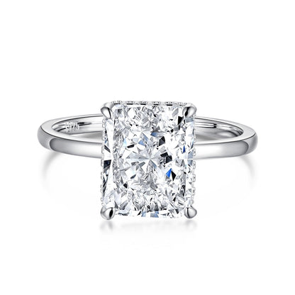 [Max Jewelry ]4.0 Carat Ornate Enchanting Radiand Cut Banquet Ring