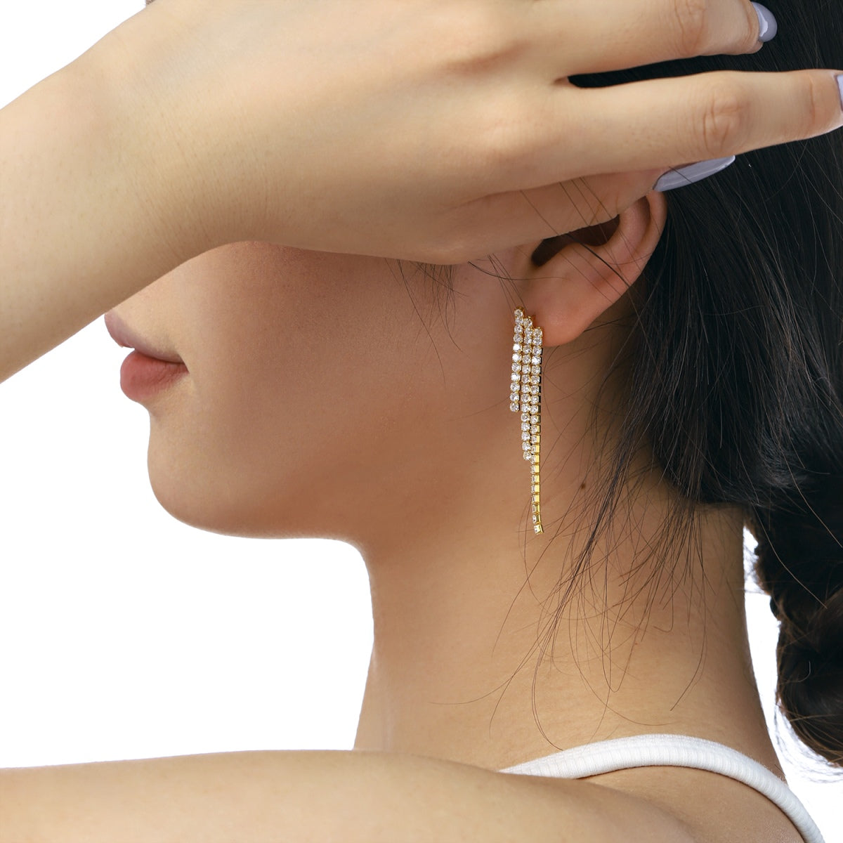 [Max Jewelry ]Luxurious Dainty Banquet Earrings