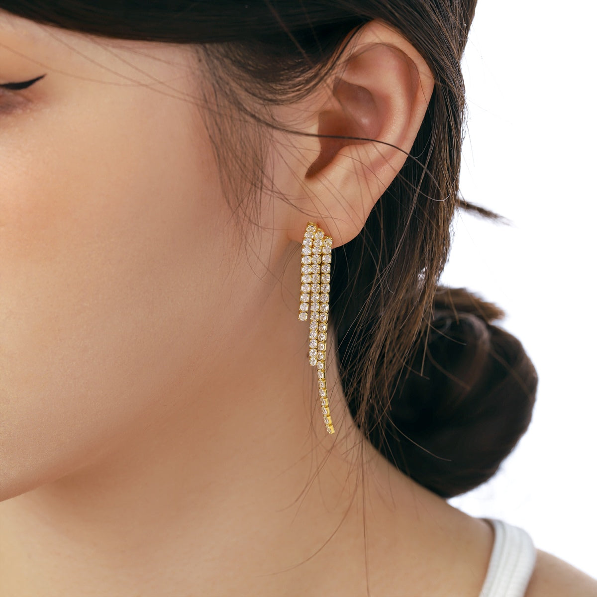 [Max Jewelry ]Luxurious Dainty Banquet Earrings