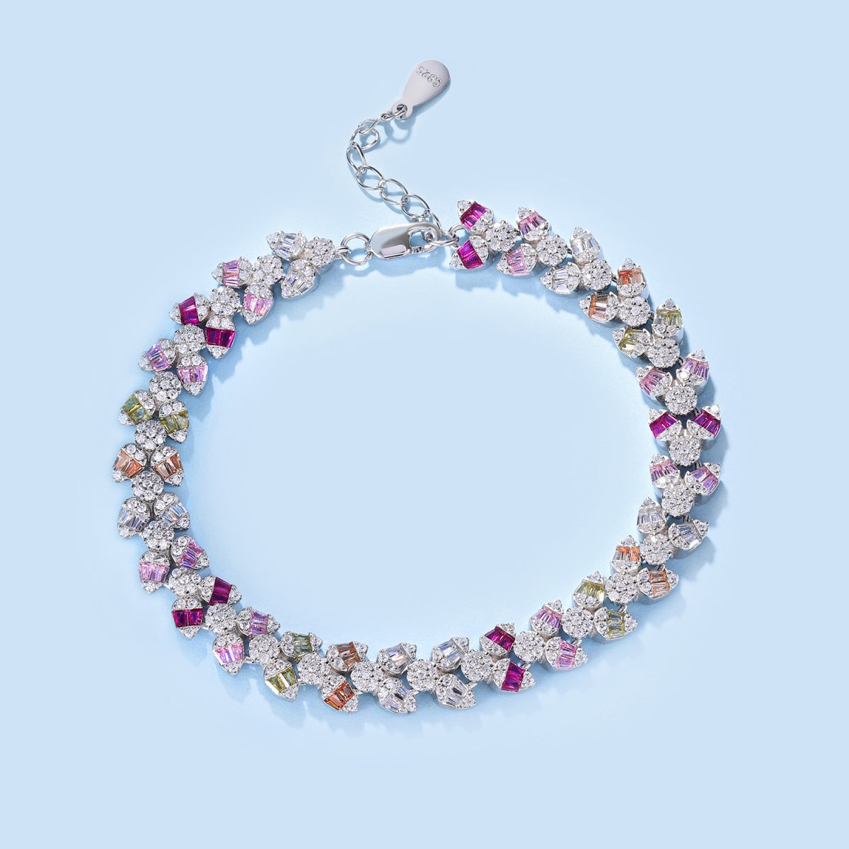[Max Jewelry ]Dainty Exquisite Flower Shape Daily Bracelet