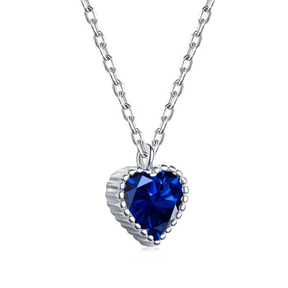 [Max Jewelry ]Ornate Heart Shape Necklace
