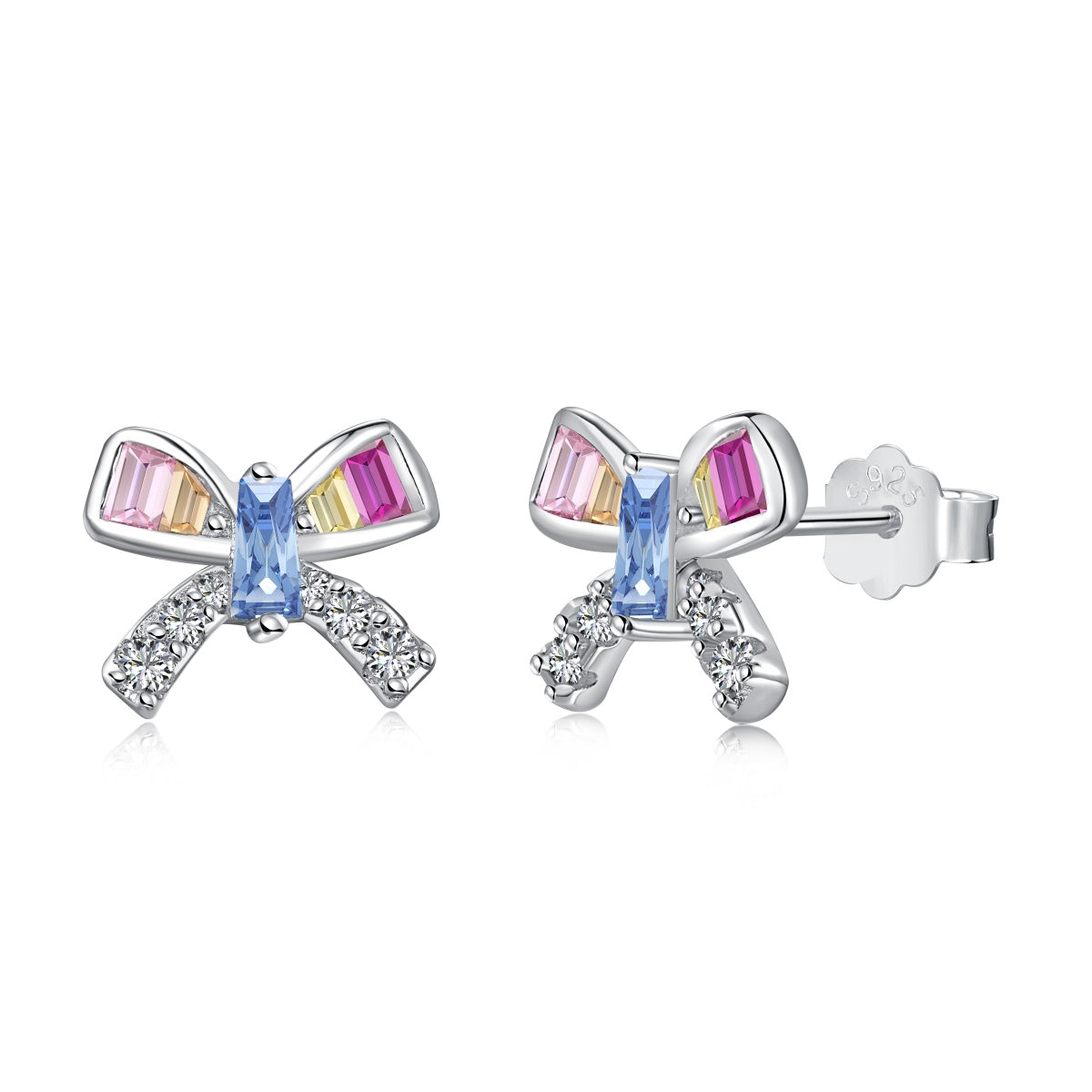 [Max Jewelry ]Ornate Butterfly Shape Daily Earrings