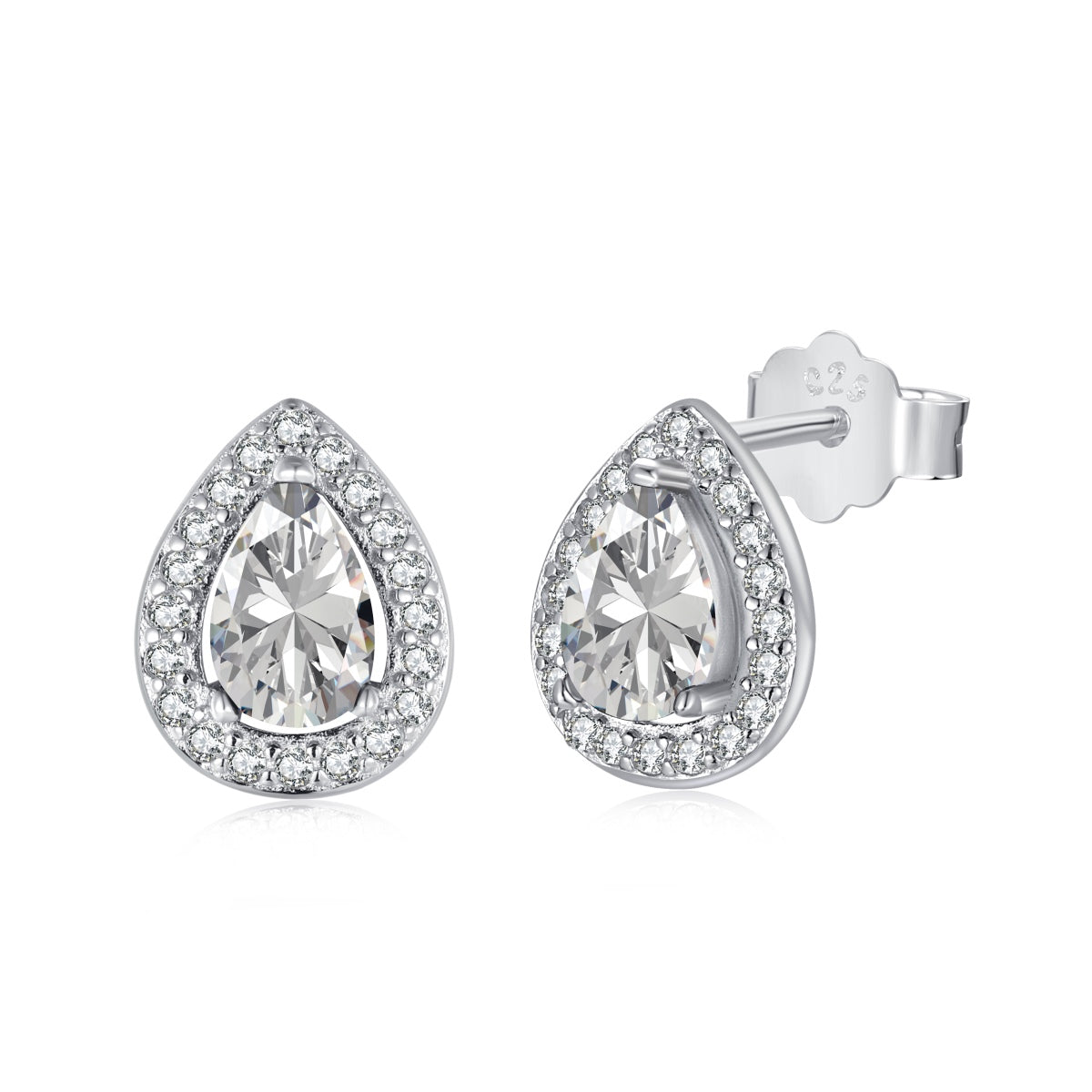 [Max Jewelry ]Luxurious Water Drop Shape Earrings