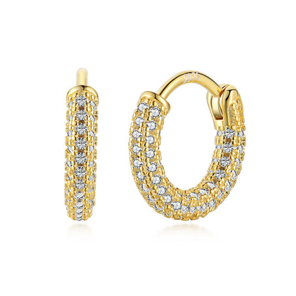 [Max Jewelry ]Delicate Versatile Daily Earrings