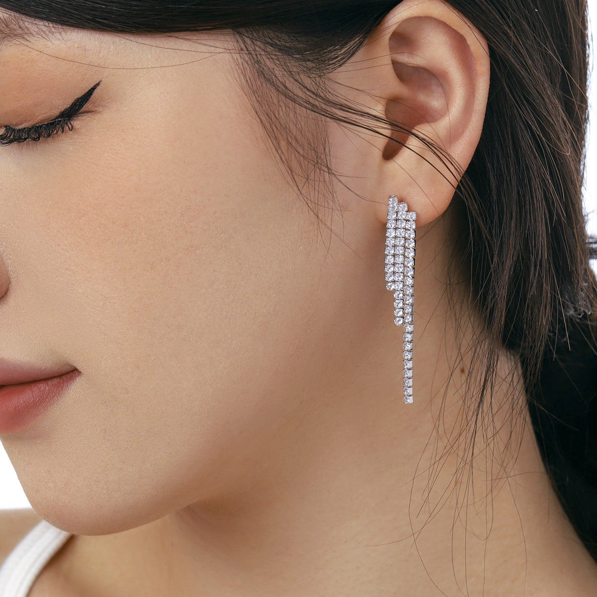 [Max Jewelry ]Luxurious Dainty Banquet Earrings