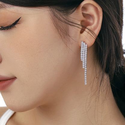 [Max Jewelry ]Luxurious Dainty Banquet Earrings