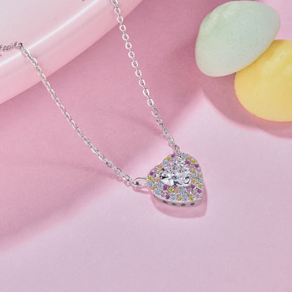 [Max Jewelry ]Exquisite Heart Shape Necklace