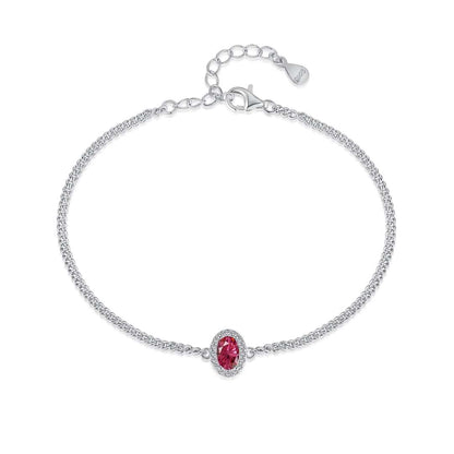 [Max Jewelry ]Exquisite Oval Shape Bracelet
