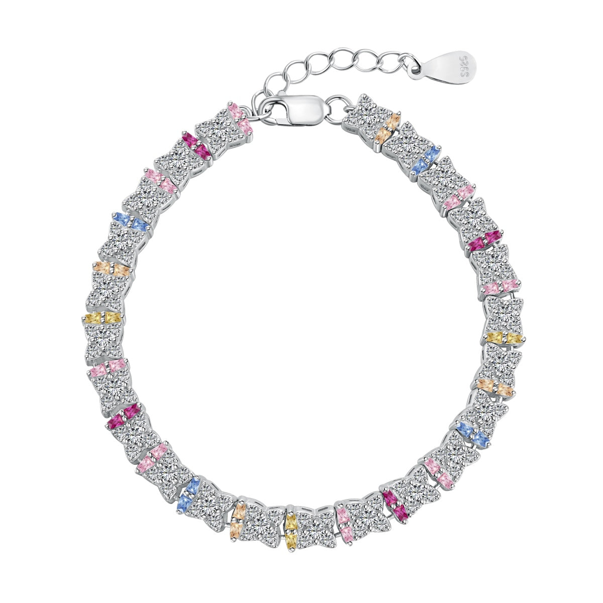 [Max Jewelry ]Unique Colorful Flower Shape Daily Bracelet