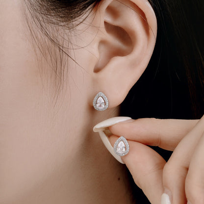[Max Jewelry ]Luxurious Water Drop Shape Earrings