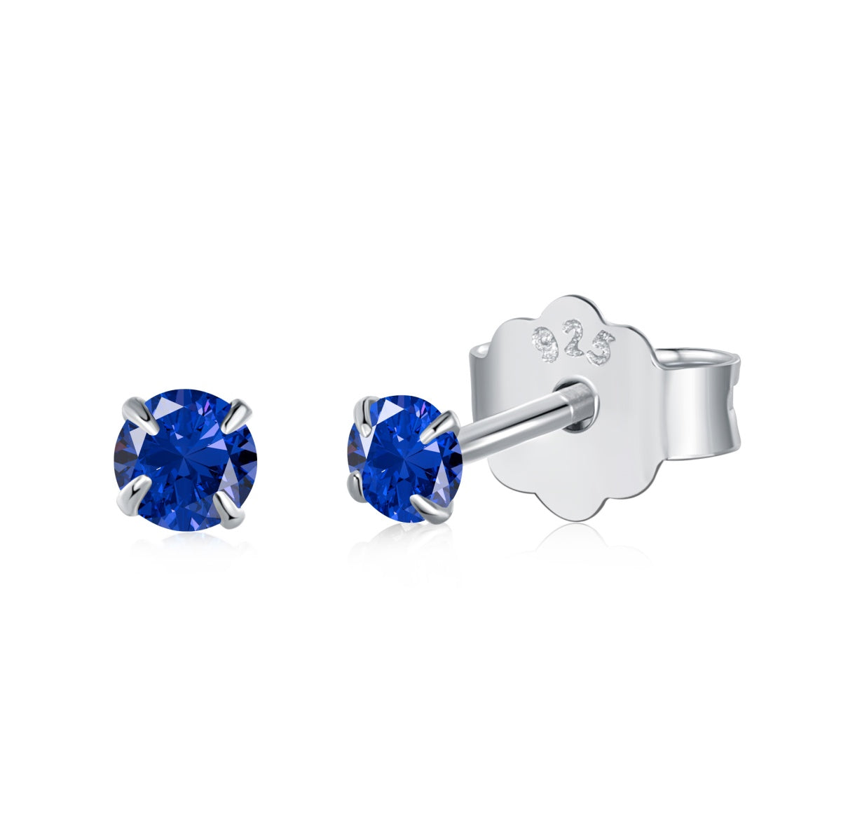 [Max Jewelry ]Delicate Solitaire Earrings