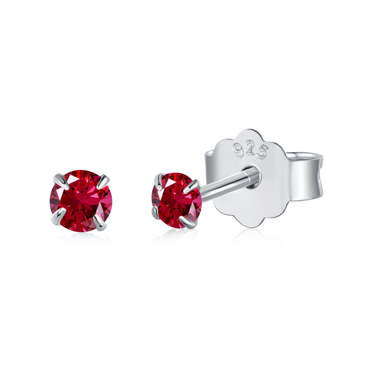 [Max Jewelry ]Delicate Solitaire Earrings