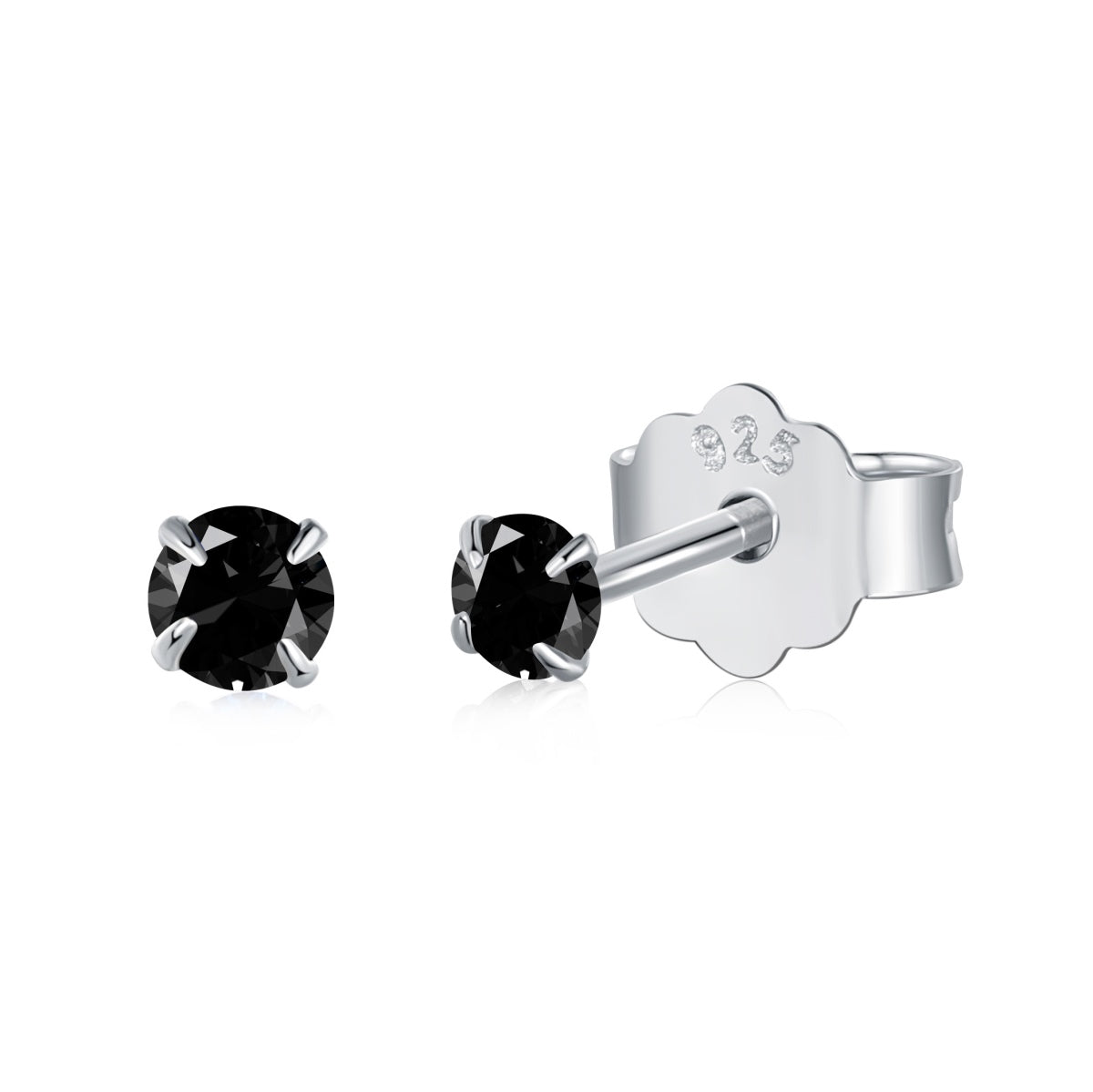 [Max Jewelry ]Delicate Solitaire Earrings