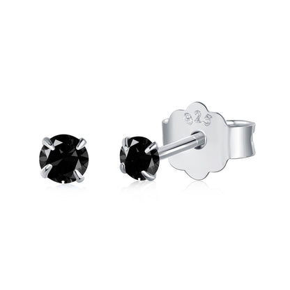 [Max Jewelry ]Delicate Solitaire Earrings