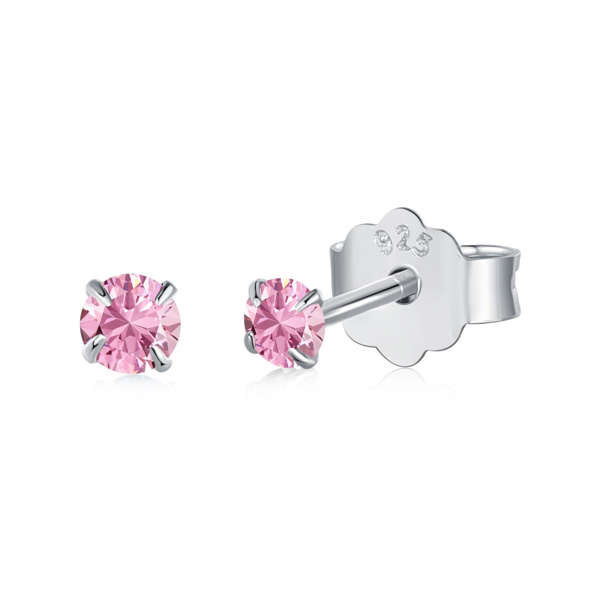 [Max Jewelry ]Delicate Solitaire Earrings