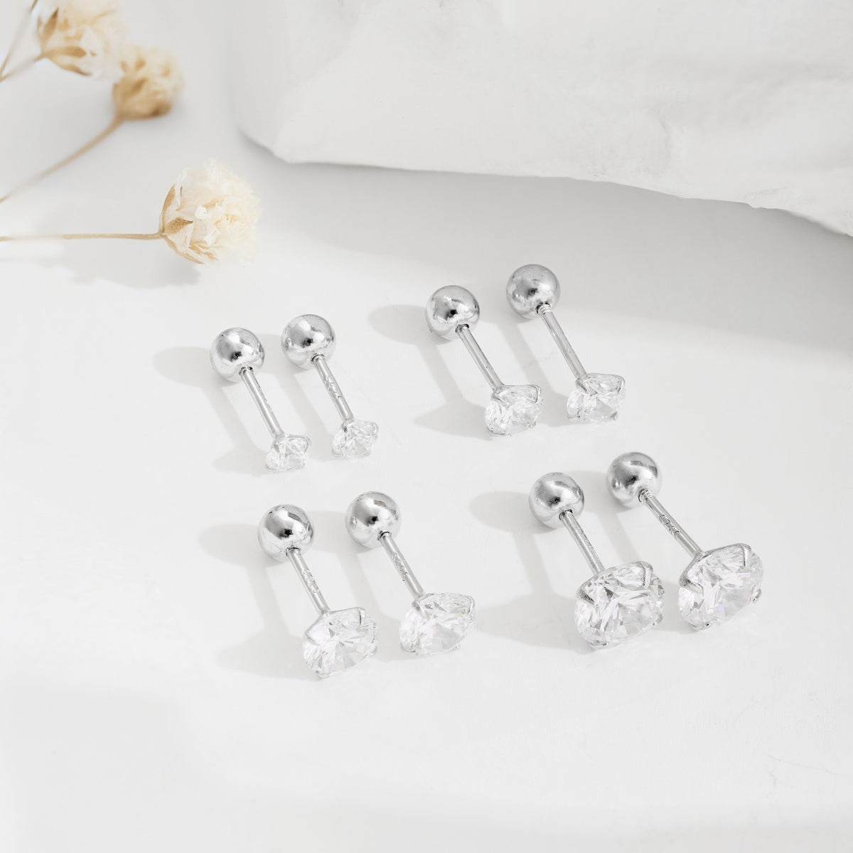 [Max Jewelry ]Unique U-Shaped Ear Bone Earrings
