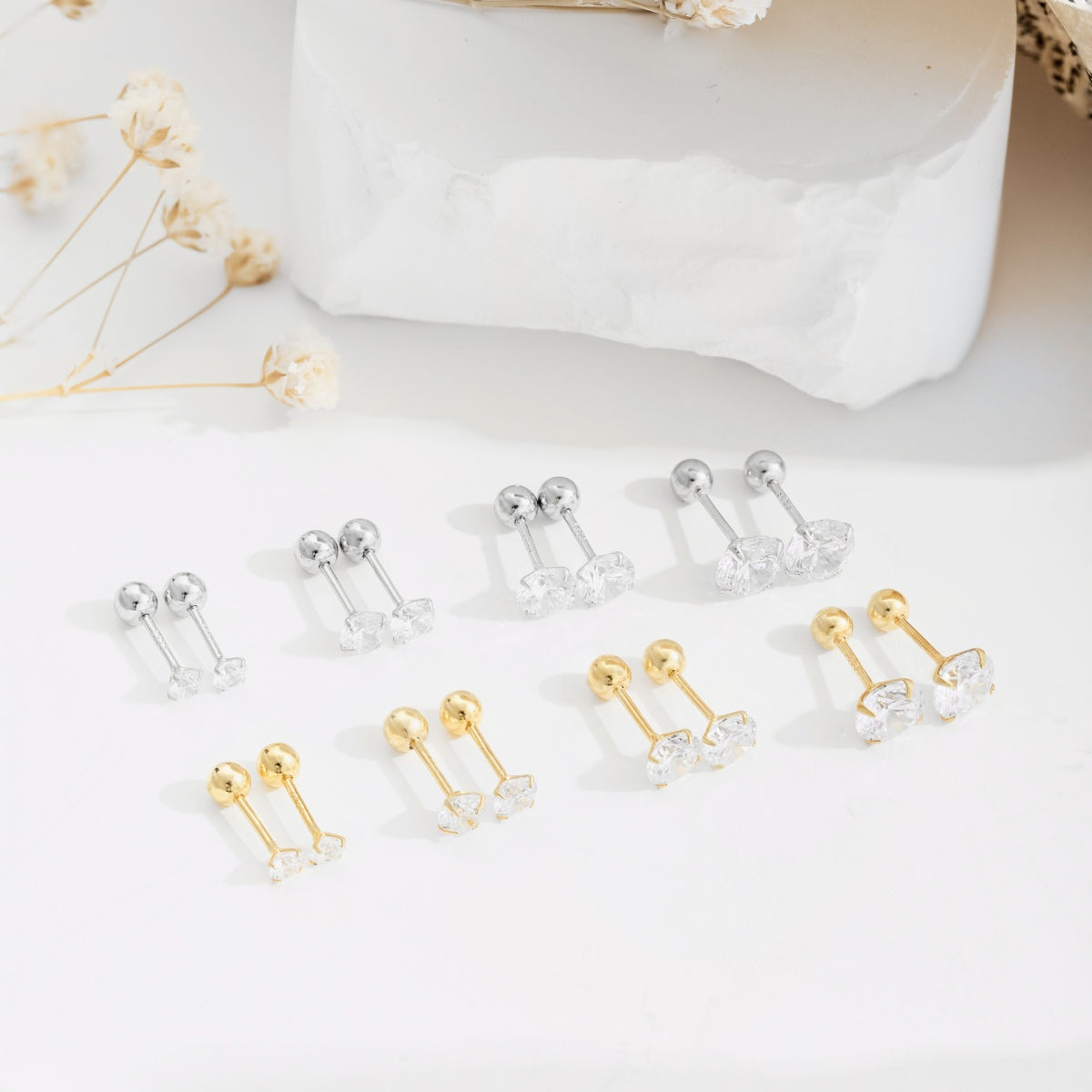 [Max Jewelry ]Unique U-Shaped Ear Bone Earrings