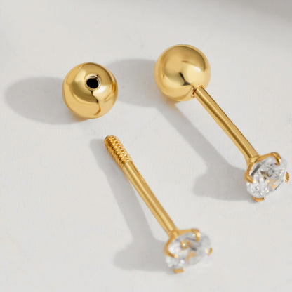 [Max Jewelry ]Unique U-Shaped Ear Bone Earrings
