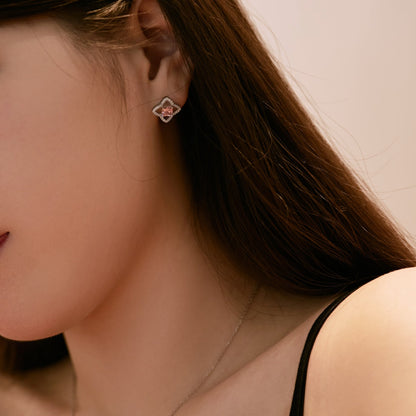 [Max Jewelry ]Elegant Star Shape Princess Cut Daily Earrings