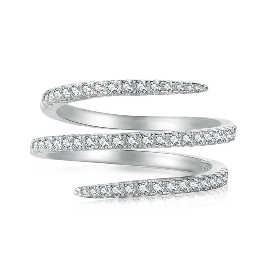 [Max Jewelry ]Unique Vibrant Entangle Daily Ring