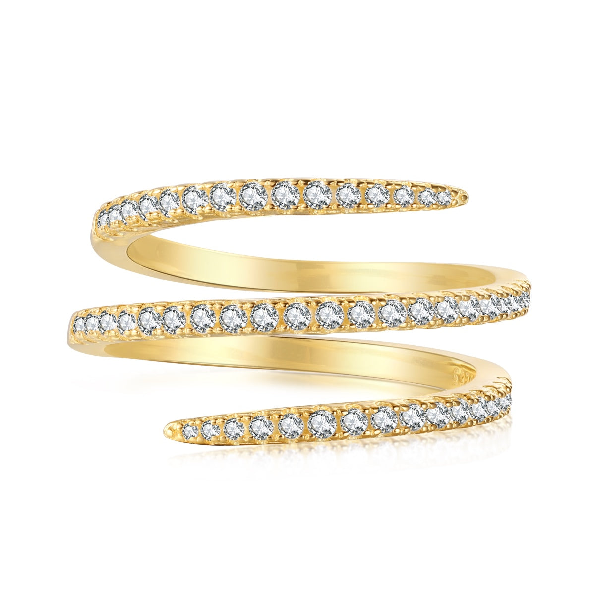 [Max Jewelry ]Unique Vibrant Entangle Daily Ring
