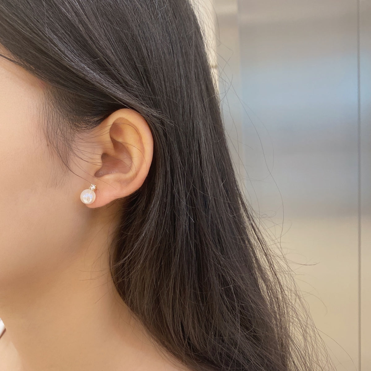 [Max Jewelry ]Symphony Mermaid Pearl Earrings