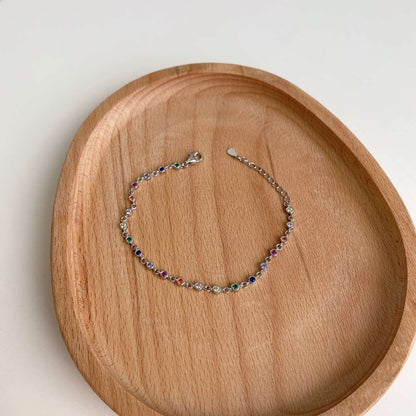 [Max Jewelry ]Colorful Bead Array Bracelet
