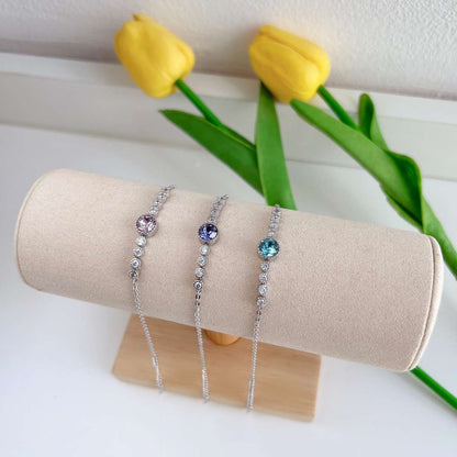 [Max Jewelry ]Luxurious Heart Of The Ocean Bracelet