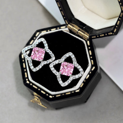 [Max Jewelry ]Elegant Star Shape Princess Cut Daily Earrings