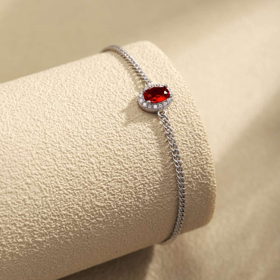 [Max Jewelry ]Exquisite Oval Shape Bracelet