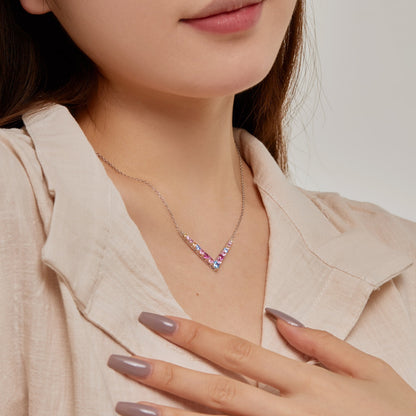 [Max Jewelry ]Ornate Round Cut Necklace