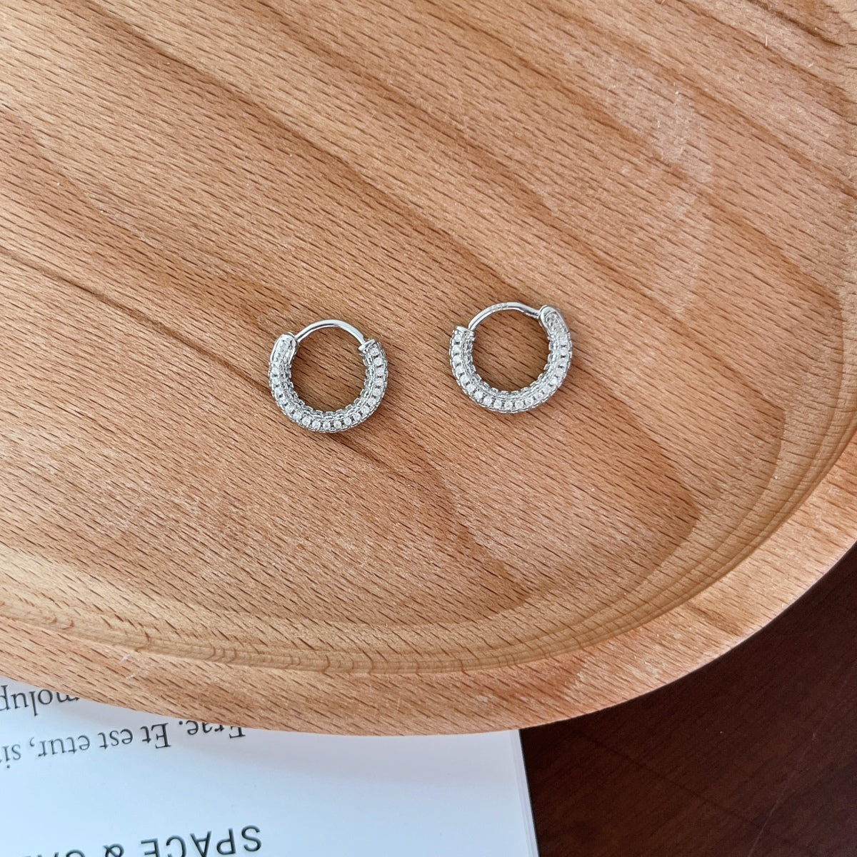 [Max Jewelry ]Delicate Versatile Daily Earrings