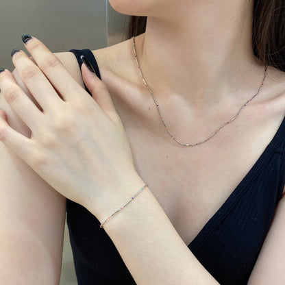 [Max Jewelry ]Unique Colorful Daily Bracelet