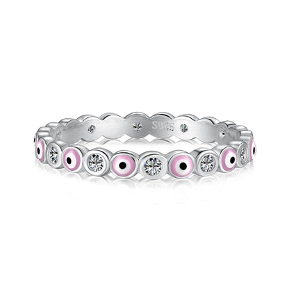 [Max Jewelry ]Sparkling Vibrant Round Shape Daily Ring