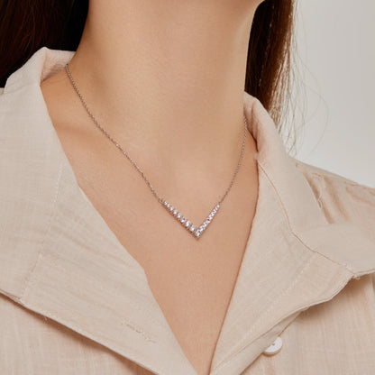 [Max Jewelry ]Ornate Round Cut Necklace