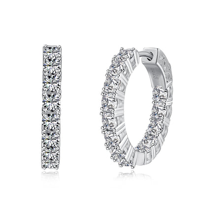 [Max Jewelry ]Unique Round Cut Daily Earrings