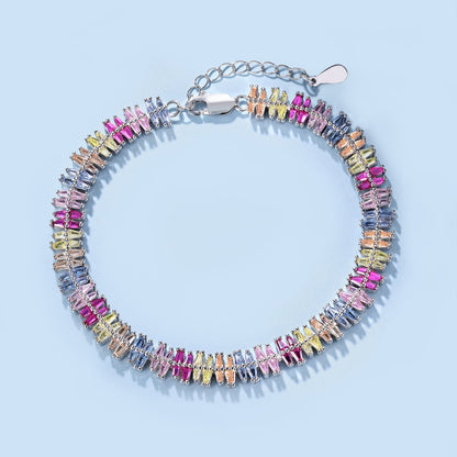 [Max Jewelry ]Sparkling Exquisite Multi Cut Party Bracelet
