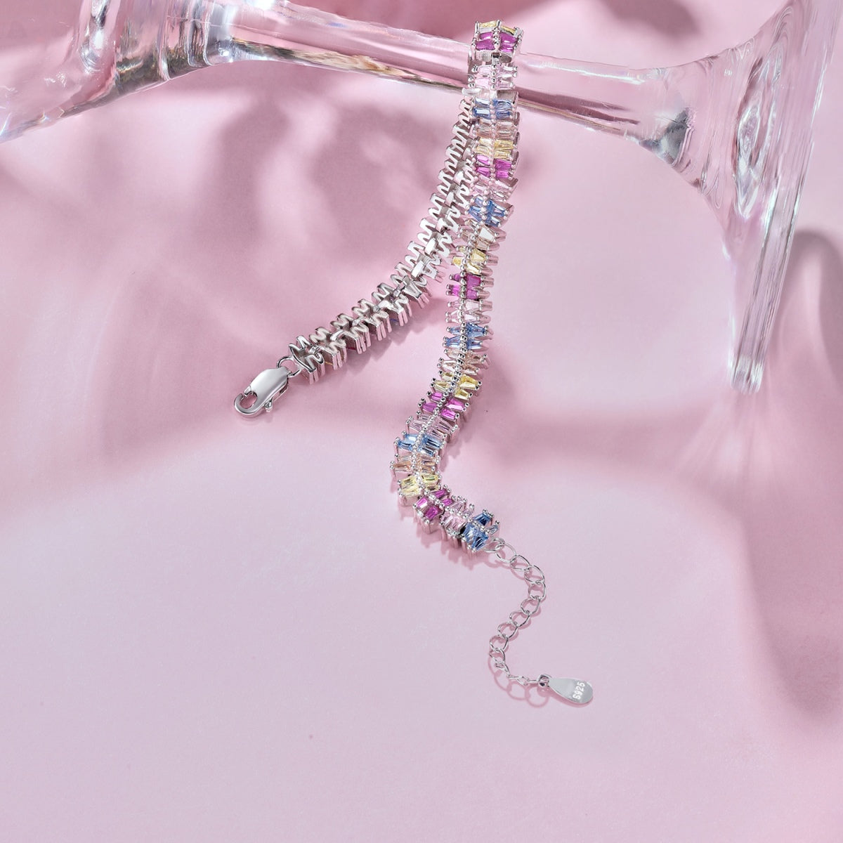 [Max Jewelry ]Sparkling Exquisite Multi Cut Party Bracelet