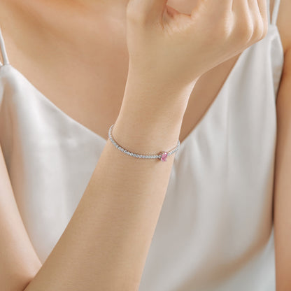 [Max Jewelry ]0.75 Carat Exquisite Oval Cut Daily Bracelet