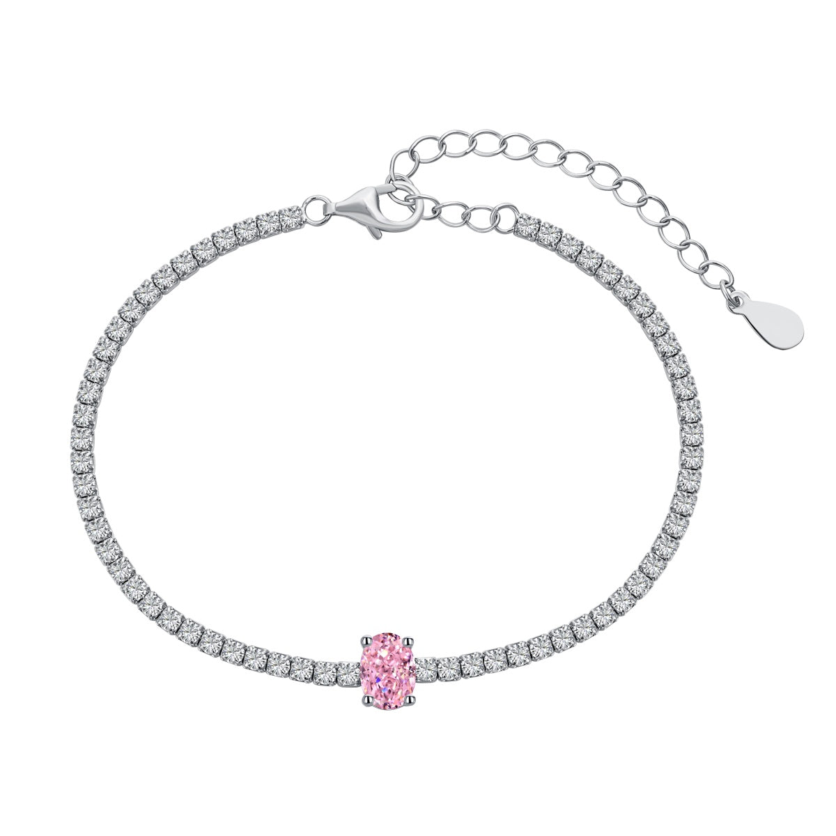 [Max Jewelry ]0.75 Carat Exquisite Oval Cut Daily Bracelet