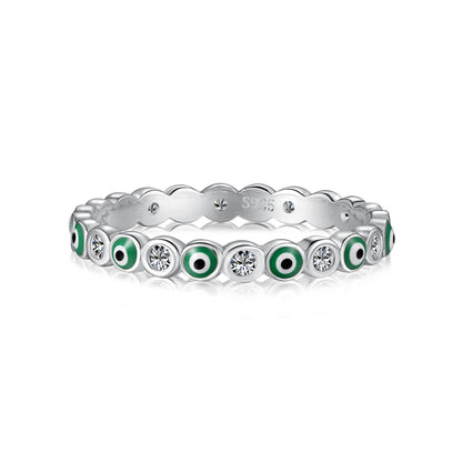 [Max Jewelry ]Sparkling Vibrant Round Shape Daily Ring