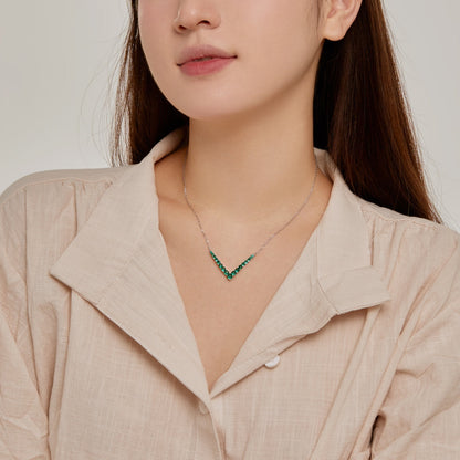 [Max Jewelry ]Ornate Round Cut Necklace