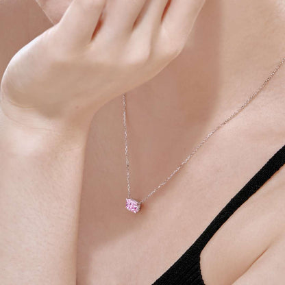 [Max Jewelry ]Luxurious Square Shape Colorful Necalack