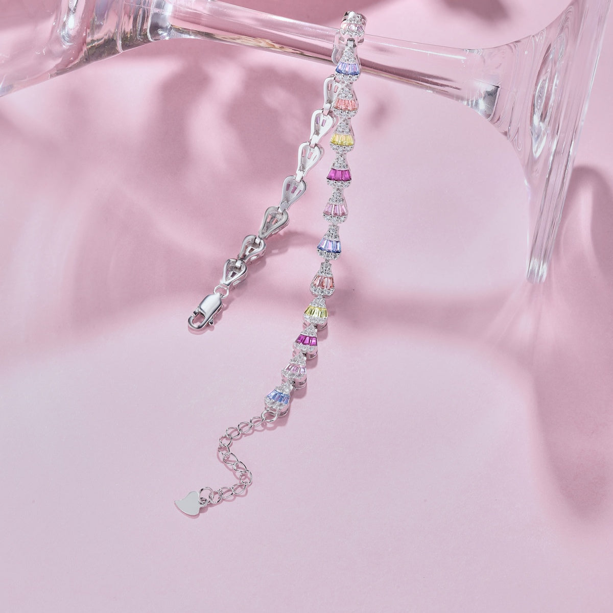 [Max Jewelry ]Radiant Water Drop Shape Daily Bracelet