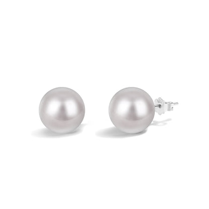 [Max Jewelry ]Delicate Pearl Earrings