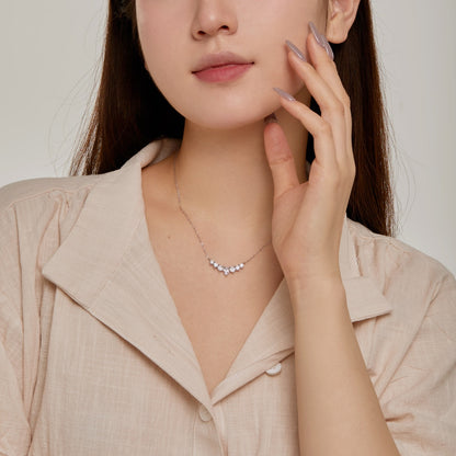 [Max Jewelry ]Dainty Colorful Heart Necklace