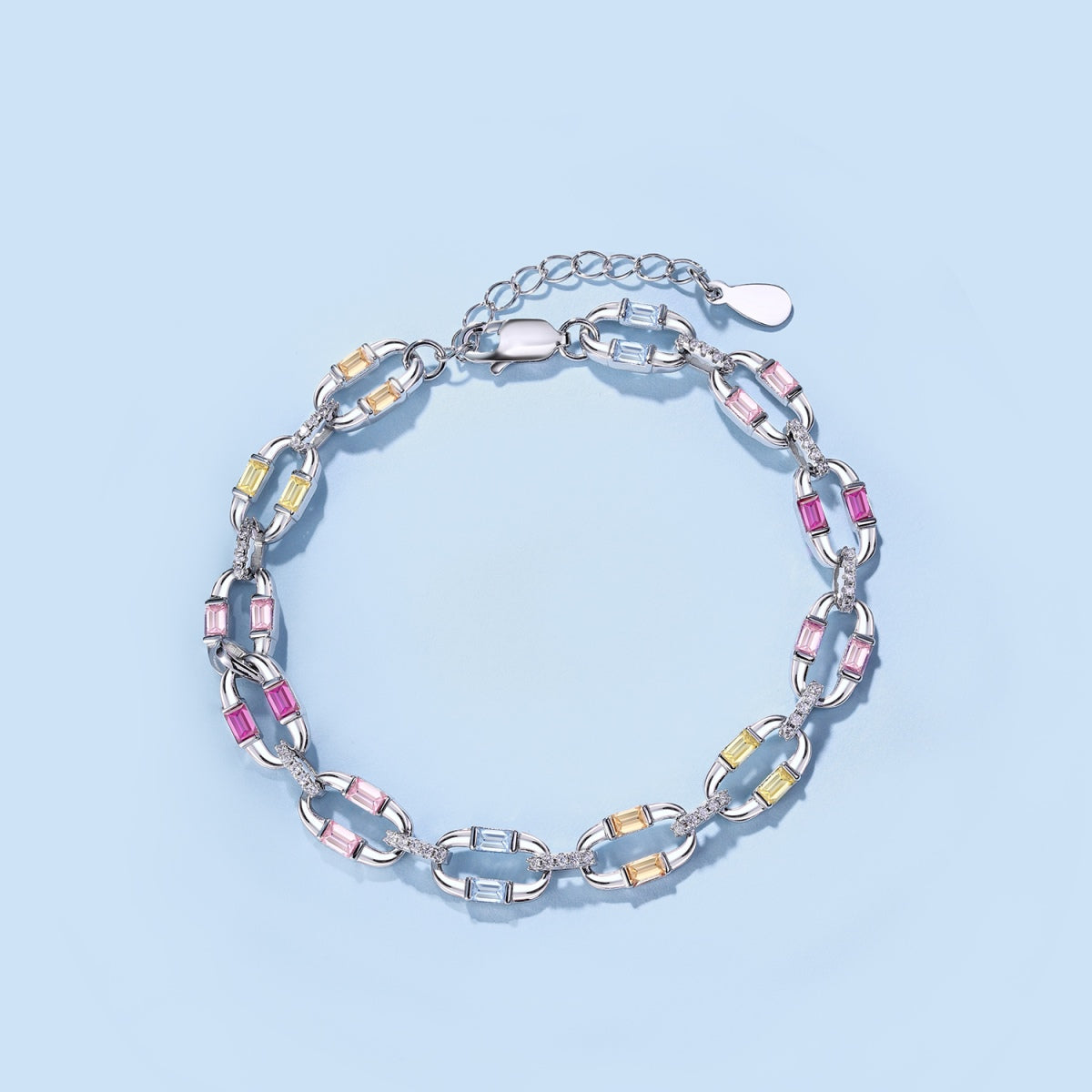 [Max Jewelry ]Dazzling Colorful Daily Bracelet
